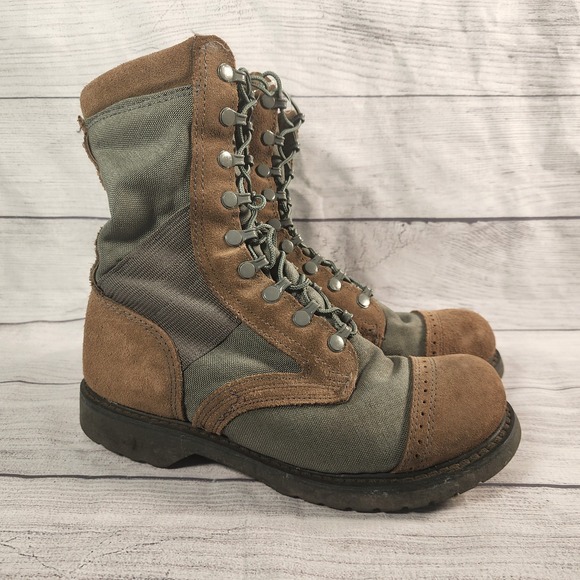 Corcoran Women's Jump Boots 87257 Military Combat Boots Sage USA 7.5 D